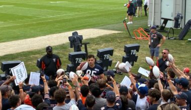 Fans trek to Lake Forest for Chicago Bears training camp