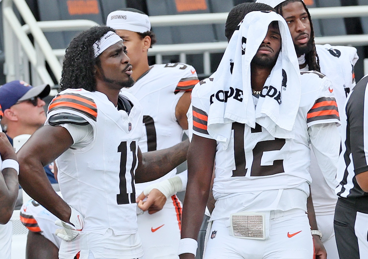 Shedeur Sanders on showing emotion after getting yanked from the Rams game: ‘In the heat of the battle, you want to be that alpha’