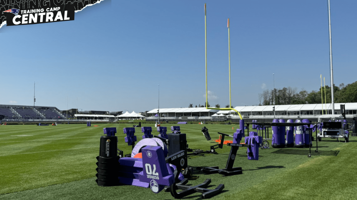 Patriots kick off first joint practice with Vikings – NBC Sports Boston