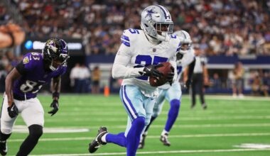 Cowboys CB Andrew Booth focusing on himself after making a good impression vs. Ravens