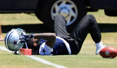 Trevon Diggs’ fall in practice just adds to the drama surrounding Cowboys cornerback