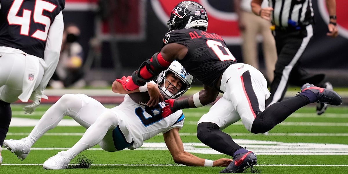 C.J. Stroud’s TD pass helps Texans defeat Panthers 20-3