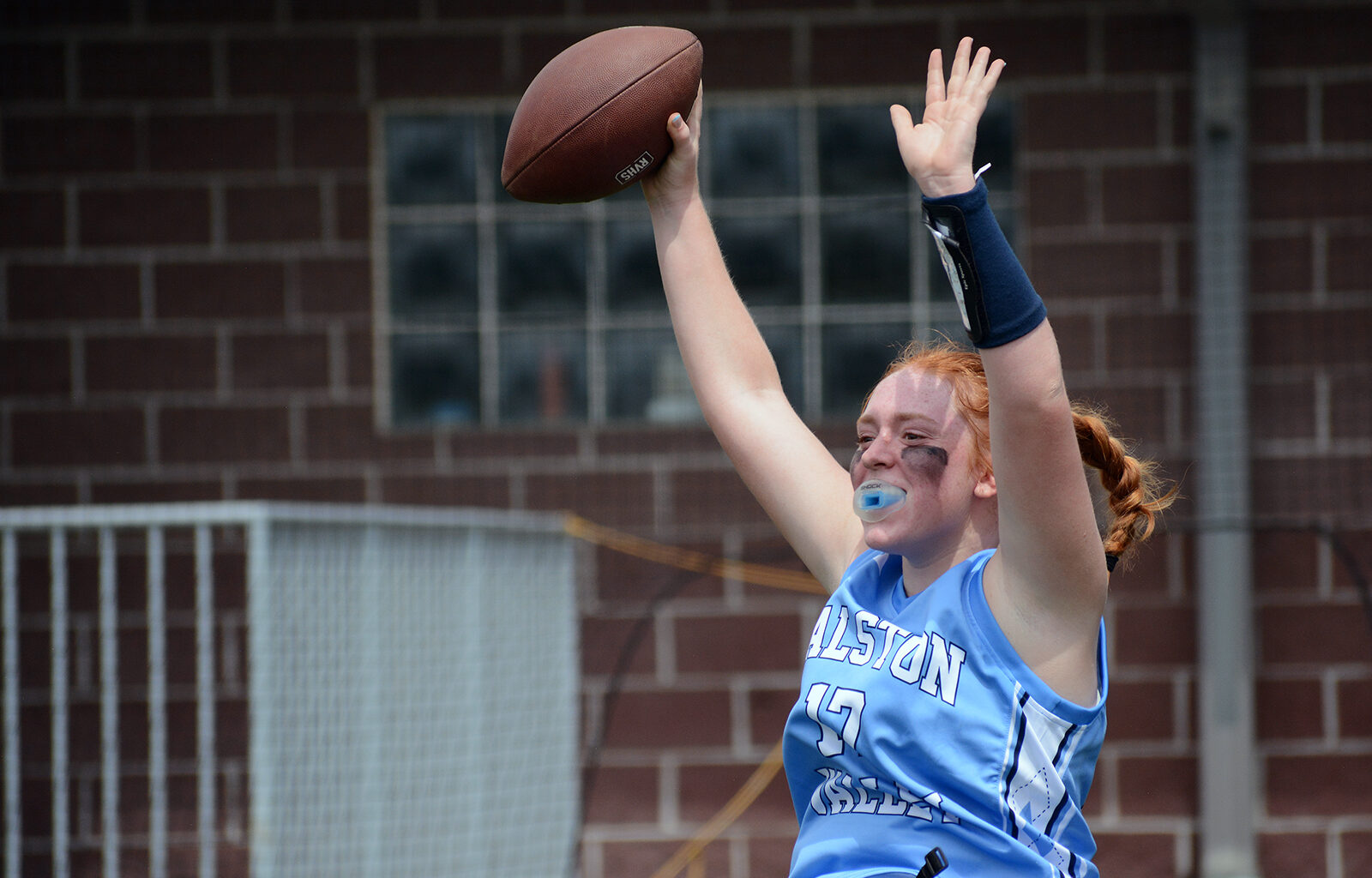 Flag football season kicks off with triple header at Trailblazer Stadium