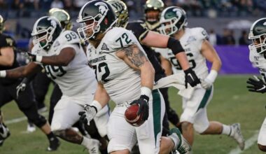 Former Michigan State defender turned O-lineman waived by Saints