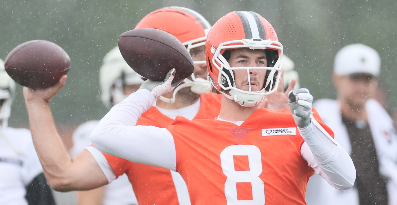 Browns trade QB Kenny Pickett to the Raiders for a 2026 fifth-round pick