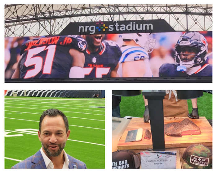 Texans unveil state-of-the-art videoboards, sound system, new food items at NRG Stadium