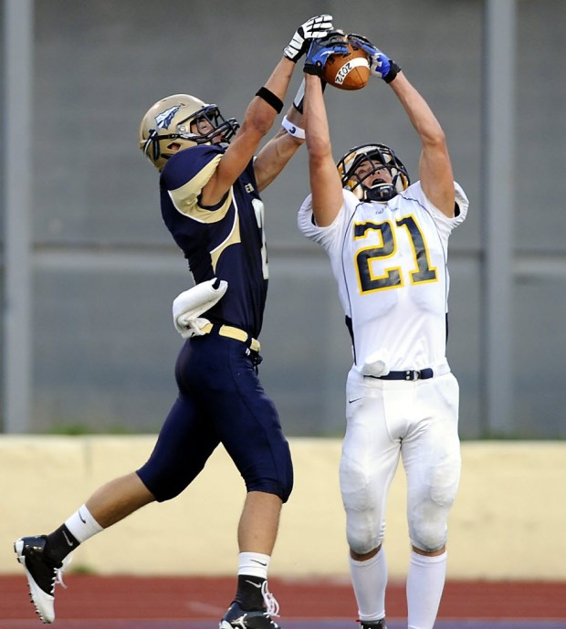 Old Forge defensive back Brian Tomasetti