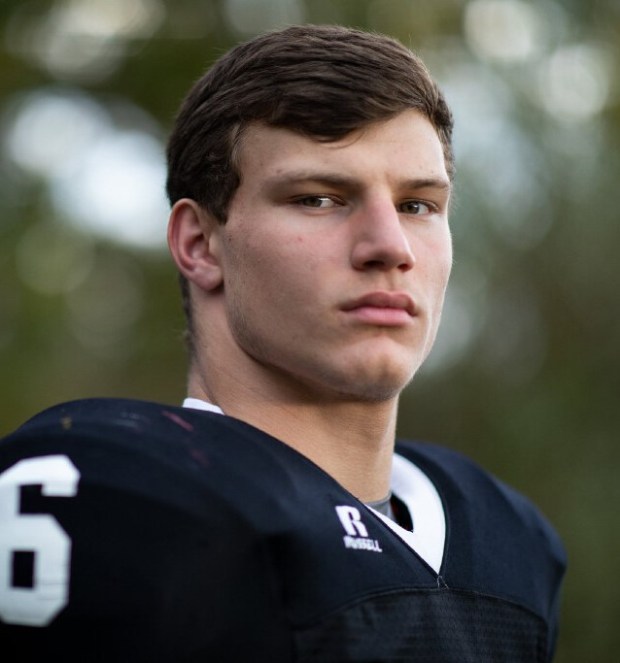 Delaware Valley linebacker Jason Henderson