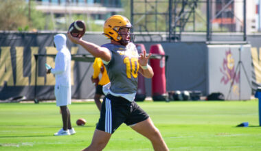 Arizona State QB Sam Leavitt...
