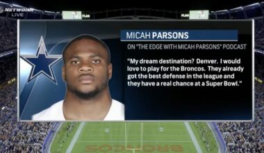 Broncos broadcast duped by obviously fake Micah Parsons quote