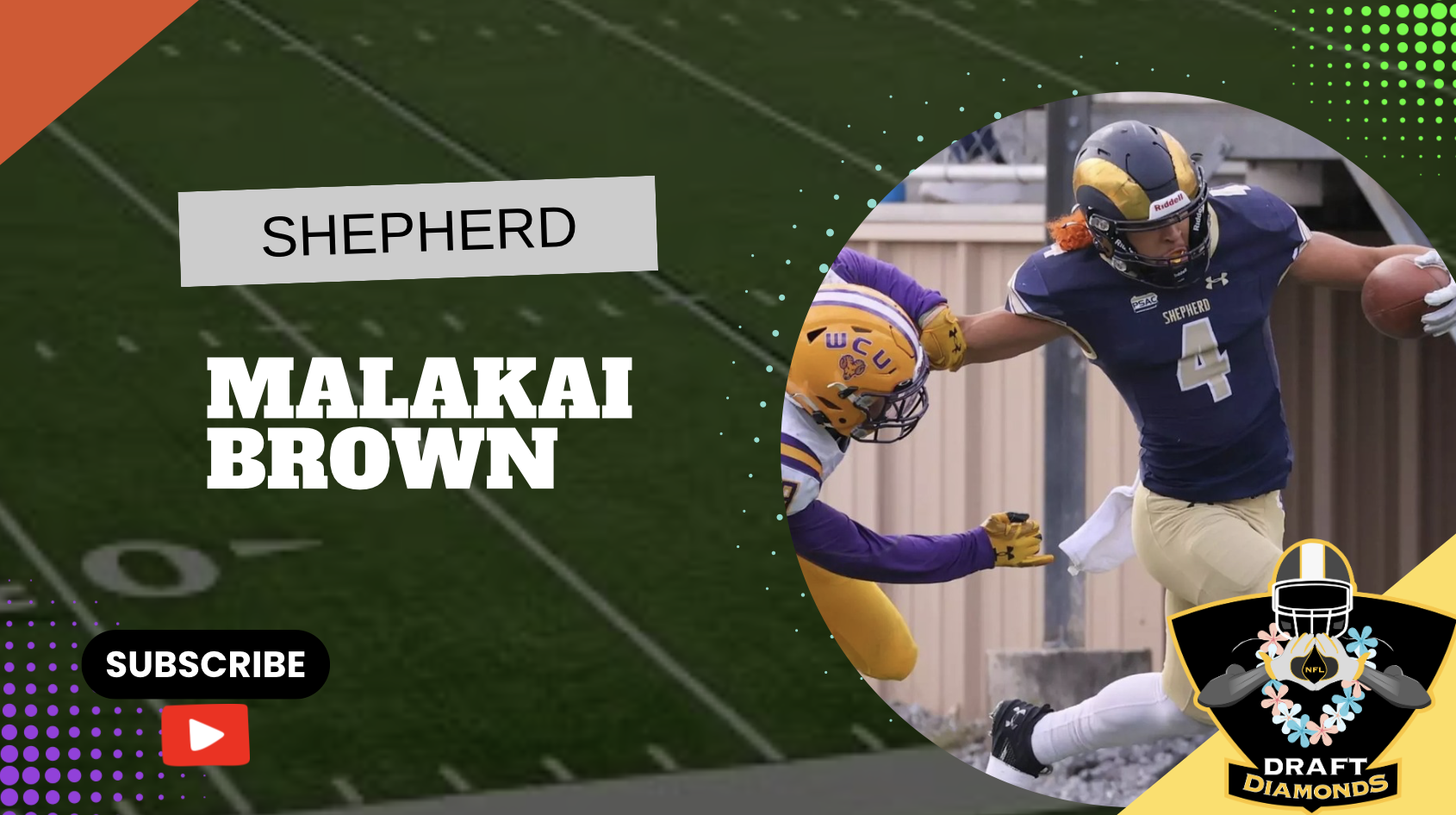 Malakai Brown, WR/RB, Shepherd