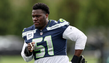 Seattle Seahawks Olu Oluwatimi...