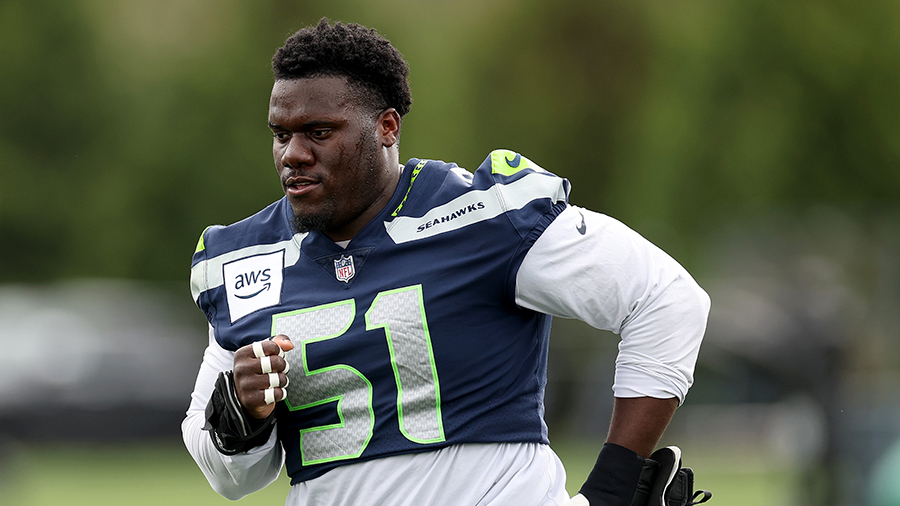 Seattle Seahawks Olu Oluwatimi...