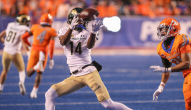Seattle Seahawks rookie WR Tory Horton Colorado State Boise State 2022...