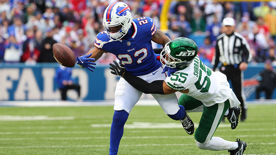 Seattle Seahawks signing linebacker Chazz Surratt Jets Bills 2024...