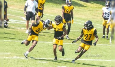 Steelers roster Beanie Bishop Cory Trice DeMarvin Leal Robert Woods