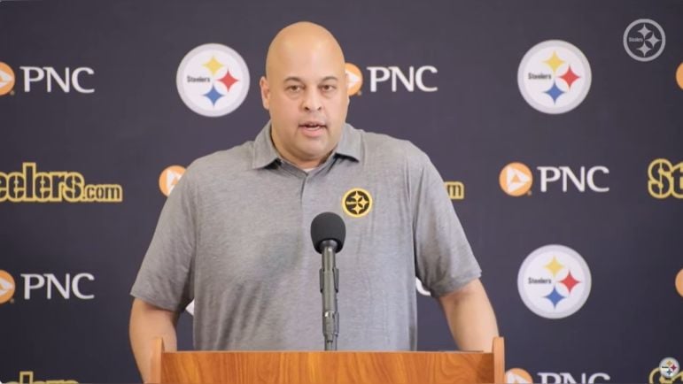 Omar Khan Steelers WR