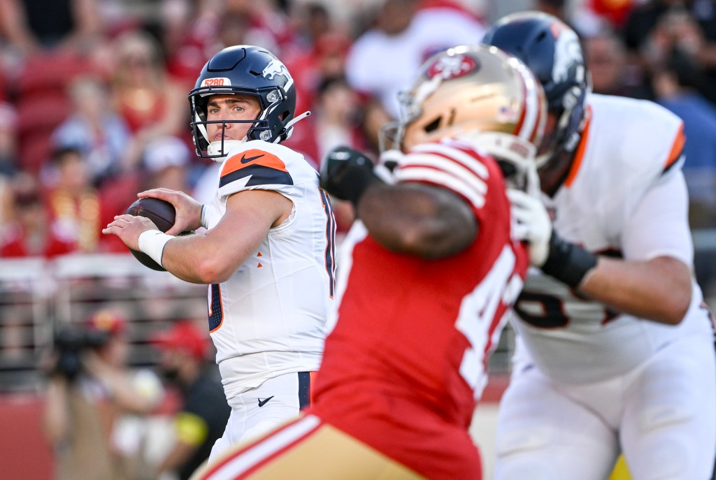 Broncos QB Bo Nix unconcerned with sluggish preseason debut vs. 49ers