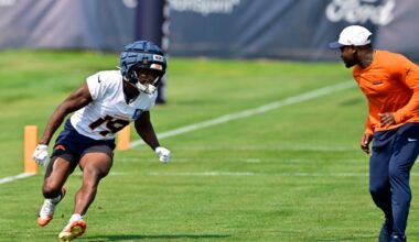 Marvin Mims Jr. starting WR ahead of 49ers game