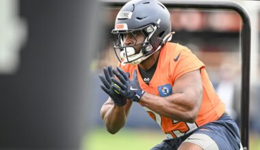 Audric Estime on Broncos playoff scratch at Bills: Don't remember that