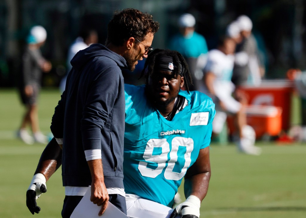 Dolphins release first depth chart, first-round pick is a backup