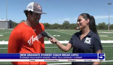 Former PSJA North Raider Micah Lopez joins UTRGV Football coaching staff