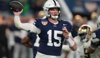 Penn State checks in at No. 2 in AP Top 25; Texas is No. 1