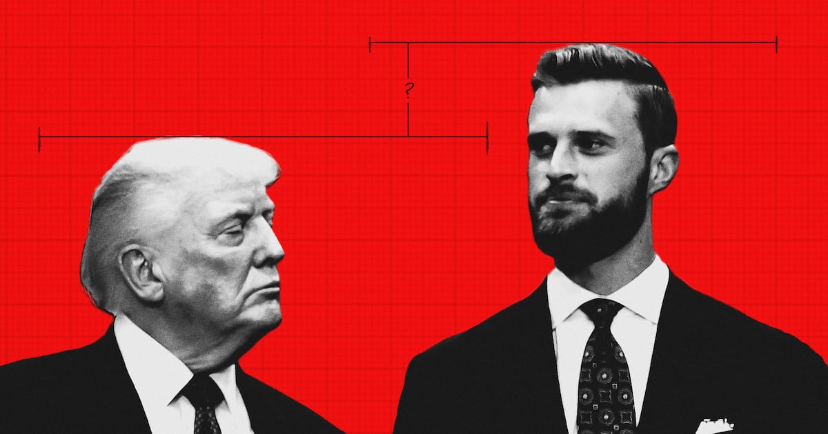 MAGA NFL Star Harrison Butker, 6’4”, Towers Over 6’3” Donald Trump