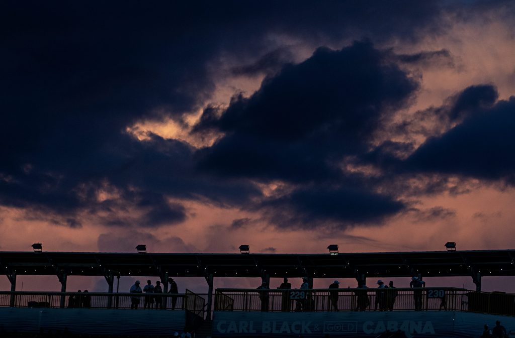 UCF football game resumes after two hour lightning delay