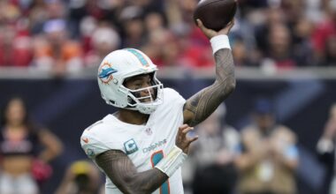 Tagovailoa helps Dolphins top Jaguars, cap unbeaten preseason