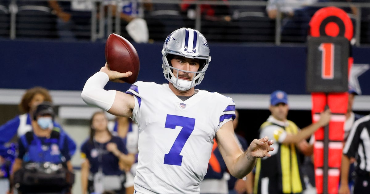 Ex-Cowboys QB Ben DiNucci signed by Atlanta Falcons ahead of preseason finale vs. Dallas