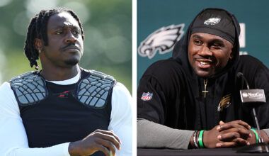 Good injury news for Eagles with A.J. Brown and Jalyx Hunt back at practice – NBC Sports Philadelphia