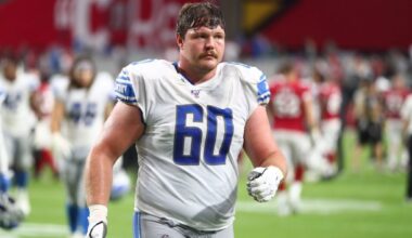 Lions To Start Graham Glasgow At C, Tate Ratledge At RG