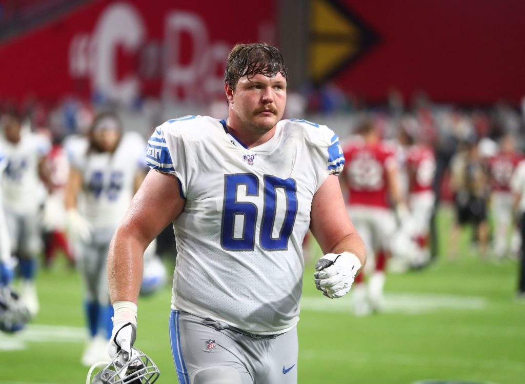 Lions To Start Graham Glasgow At C, Tate Ratledge At RG