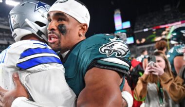 Eagles odds and ends: Jalen Hurts and Dak Prescott will actually play one another this time