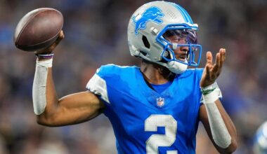 Lions To Waive QB Hendon Hooker, DL Brodric Martin