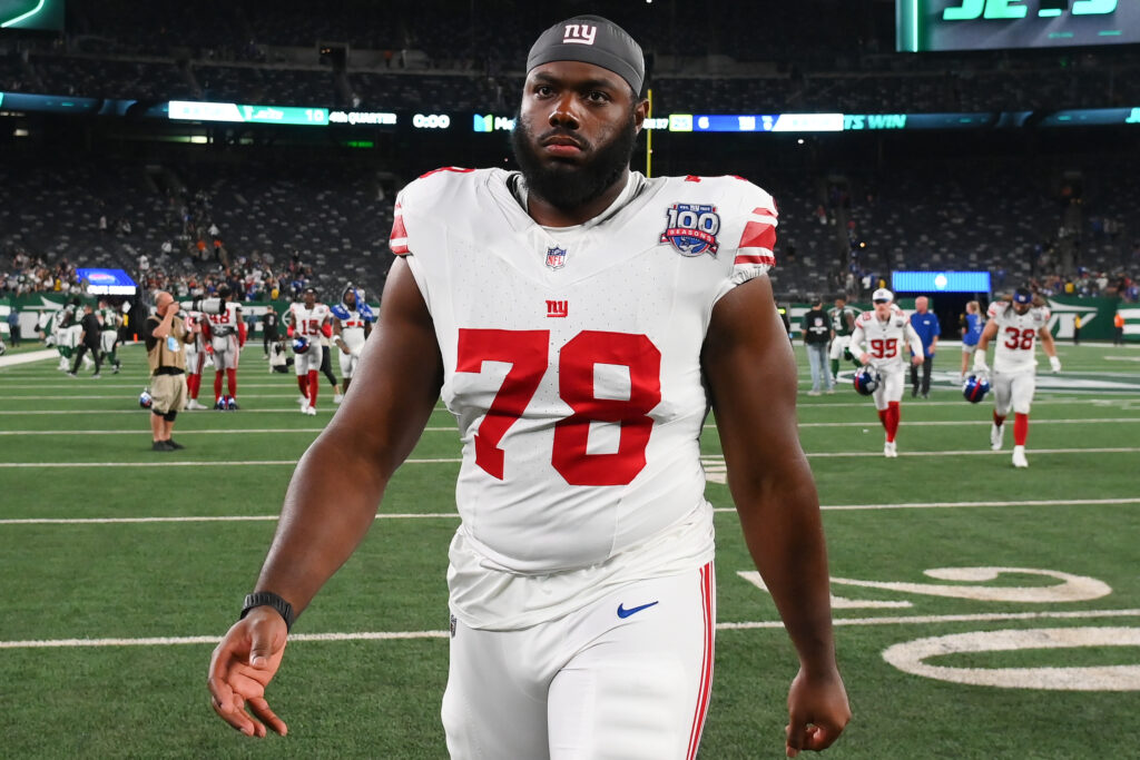 Giants Activate LT Andrew Thomas