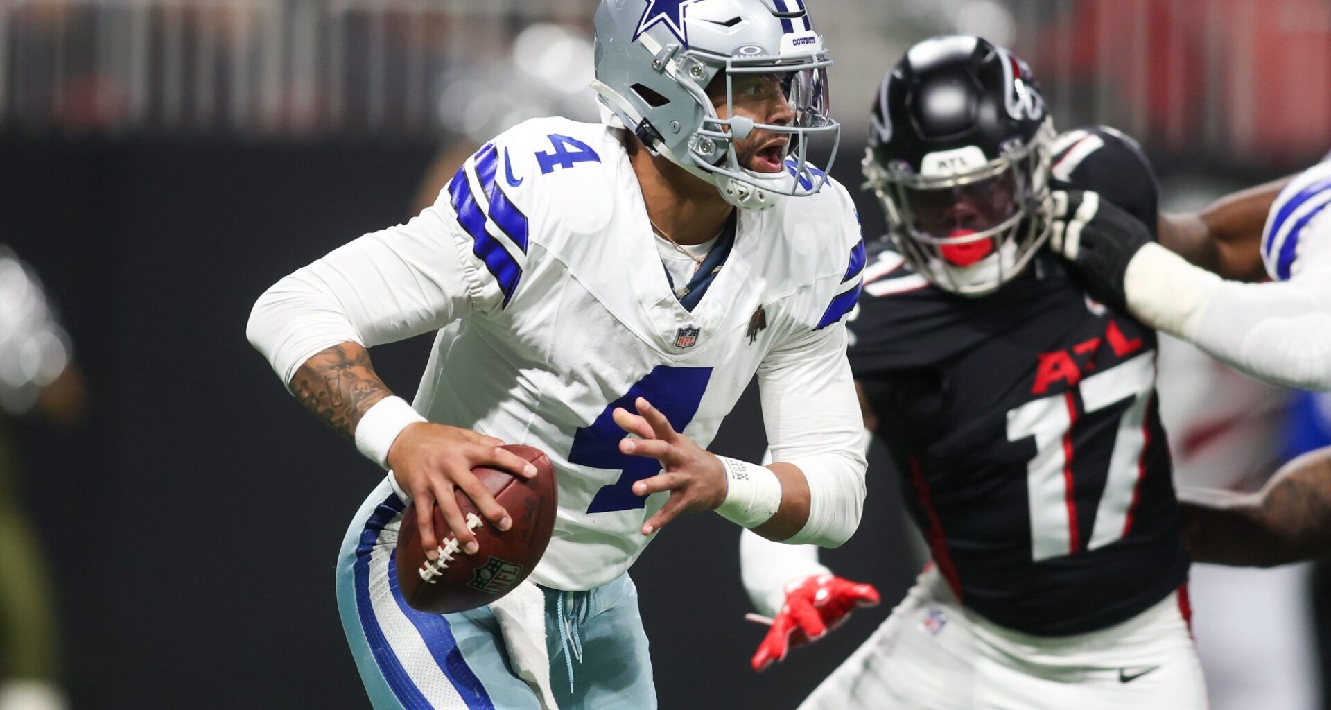 Dak Prescott, quarterback, Dallas Cowboys