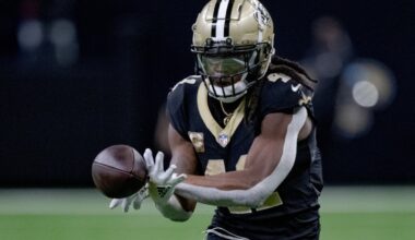 New Orleans Saints target share projections