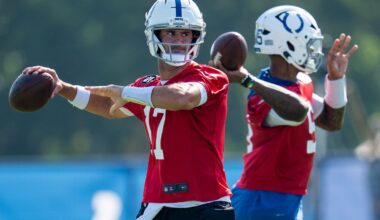 AFC Notes: Daniel Jones, Khalen Saunders, Colts, Jaguars, Titans