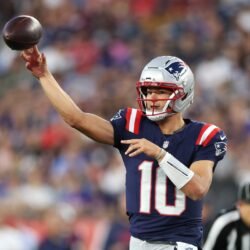 TRANSCRIPT: Drake Maye Post Game Press Conference 8/8