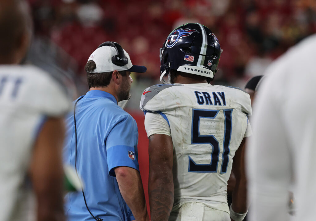 Titans' Cedric Gray Pushing For Starting Spot