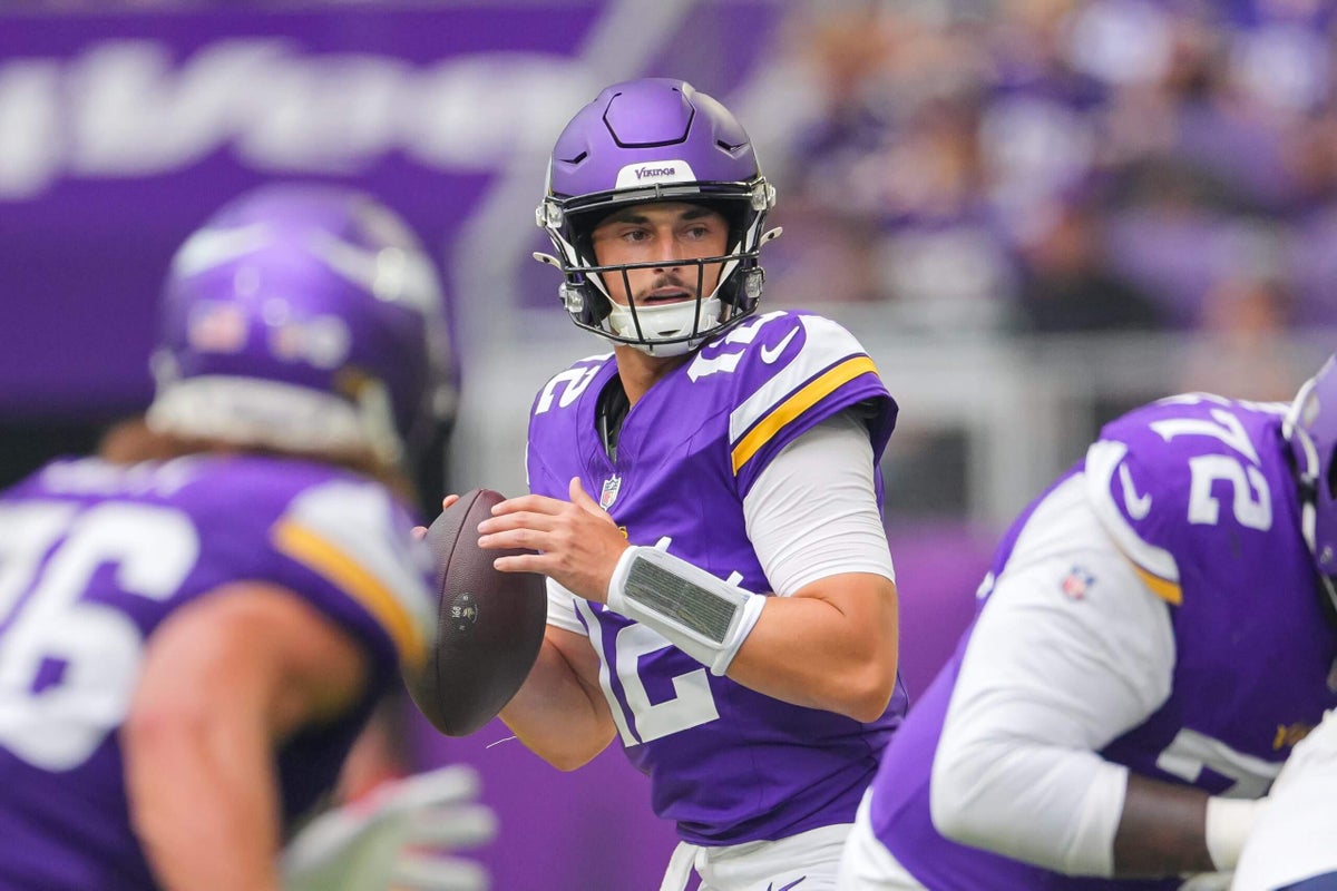 How has Vikings rookie Max Brosmer gone from undrafted free agent to potential No. 2 QB?