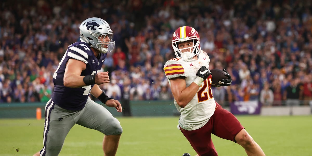 Iowa State takes down Kansas State 24-21, winning the first college football game of the season
