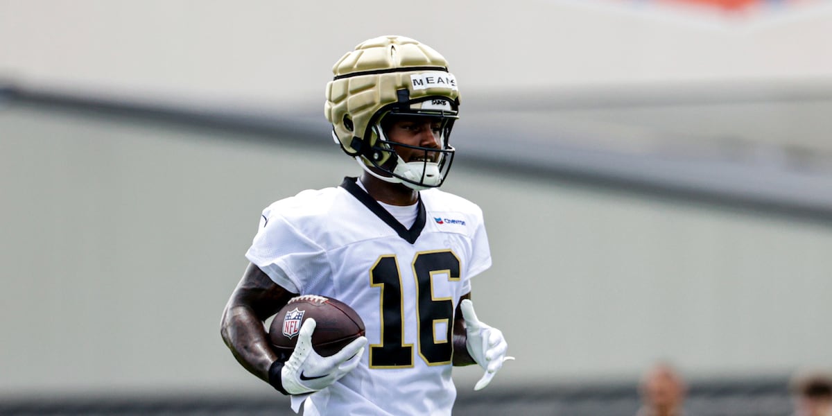 Saints place WR Bub Means on injured reserve