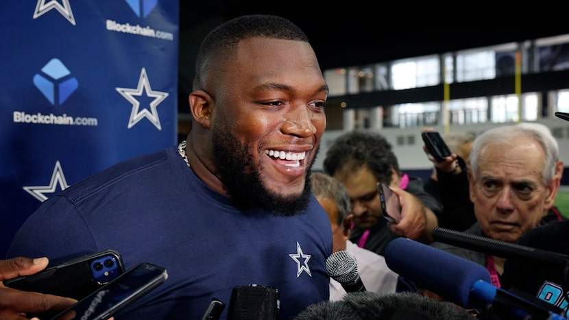 Dallas Cowboys new defensive tackle Kenny Clark talks about being traded from the Green Bay...