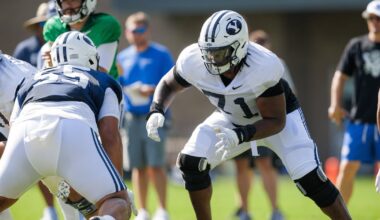 Isaiah Jatta brings passion to BYU's offensive line – Deseret News