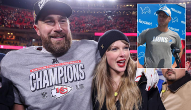 Detroit Lions QB Jared Goff reacts to Taylor Swift name-dropping him on ‘New Heights’ podcast