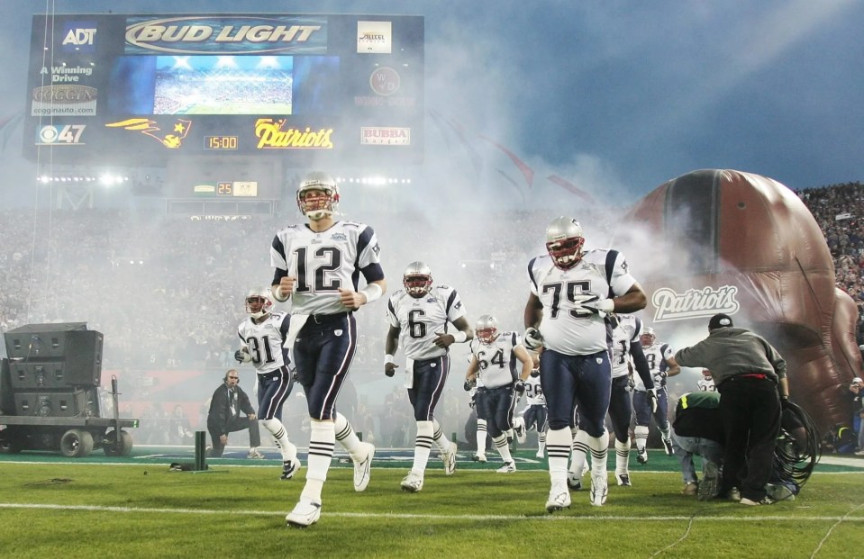 Brady leading the Patriots out of a Super Bowl tunnel became a common scene