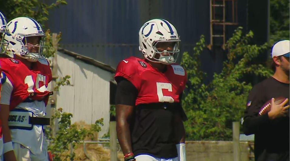 Anthony Richardson practices Saturday at Colts training camp - Indianapolis News | Indiana Weather | Indiana Traffic